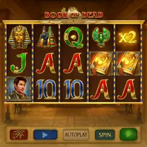 SpinJo - Book of Dead Slot Game - Play'n GO
