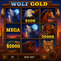 SpinJo - Wolf Gold Slot Game - Pragmatic Play