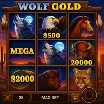 SpinJo - Wolf Gold Slot Game - Pragmatic Play